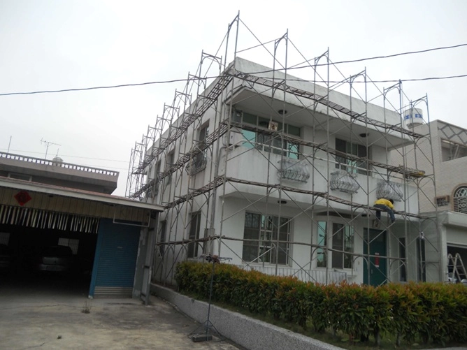 透天厝外牆防水抓漏施工前