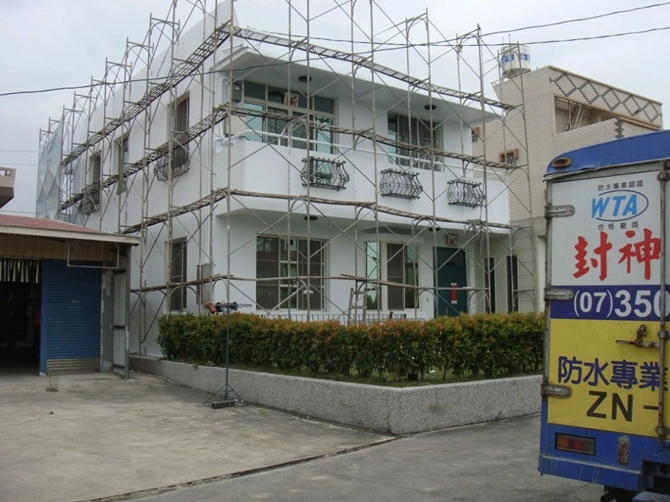 透天厝外牆防水抓漏工程施工後