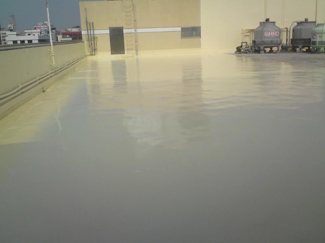 頂樓防水及女兒牆防水工程施工後