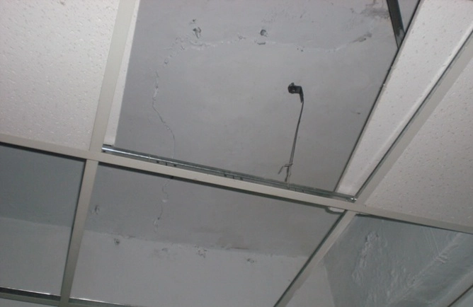 辦公室天花板及樑滲水抓漏工程施工後