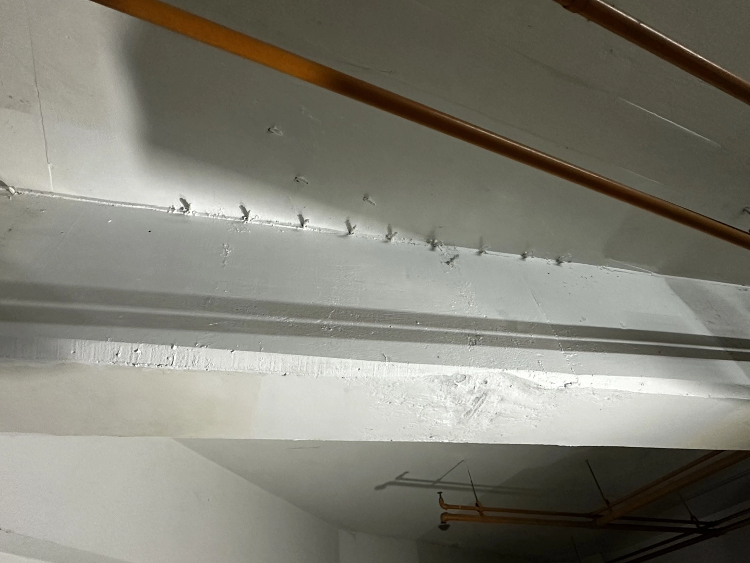 地下室天花板及樑滲水高壓灌注快速止漏工程施工後