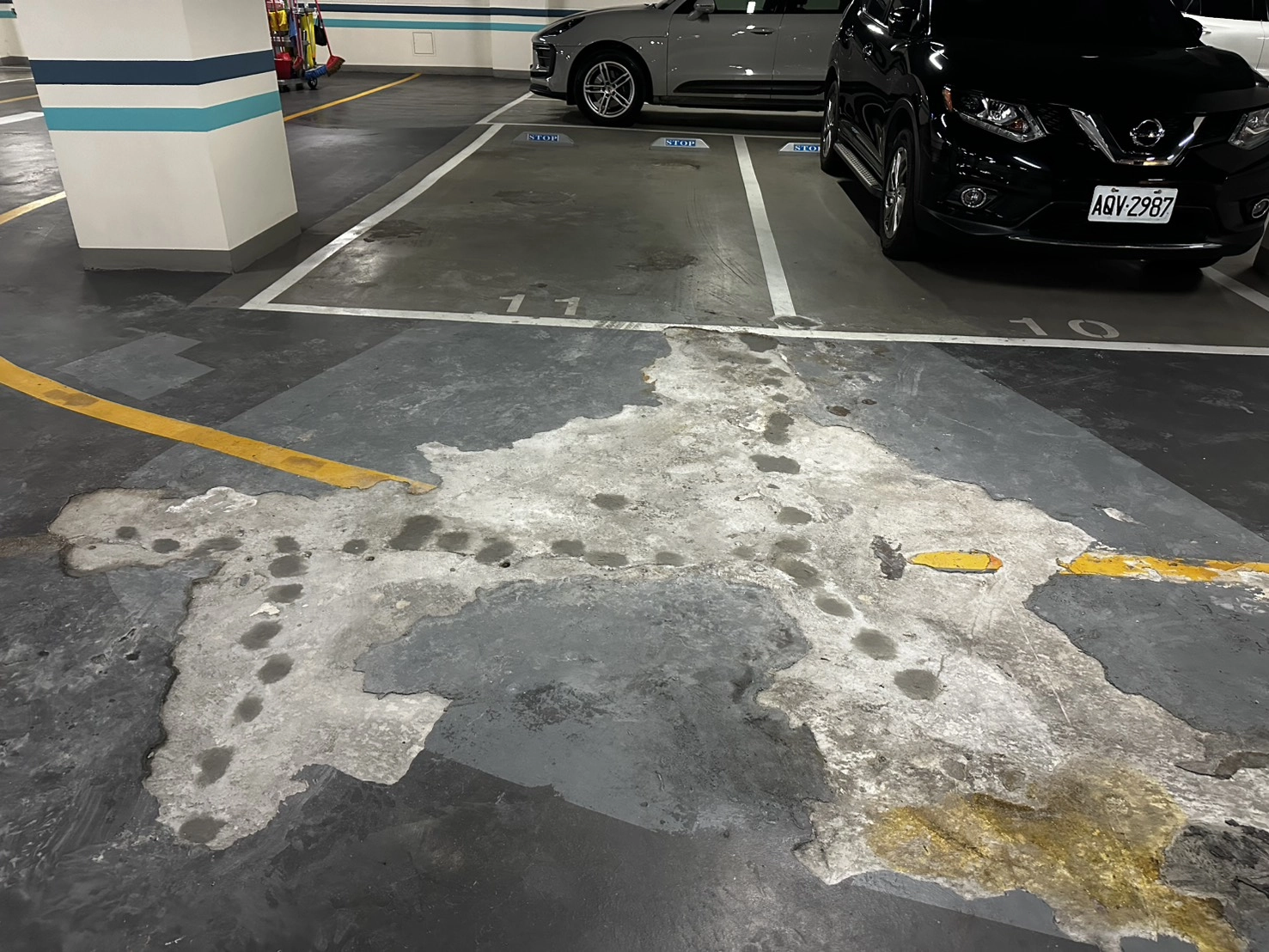 地下室地板滲漏水抓漏施工完