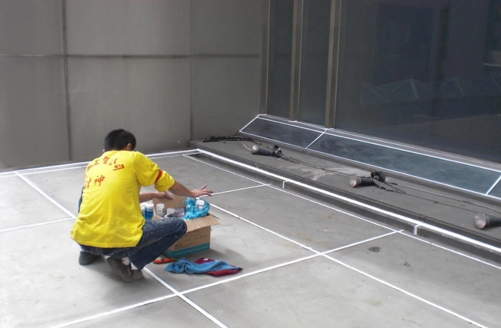 遮雨棚矽利康防水抓漏工程案例